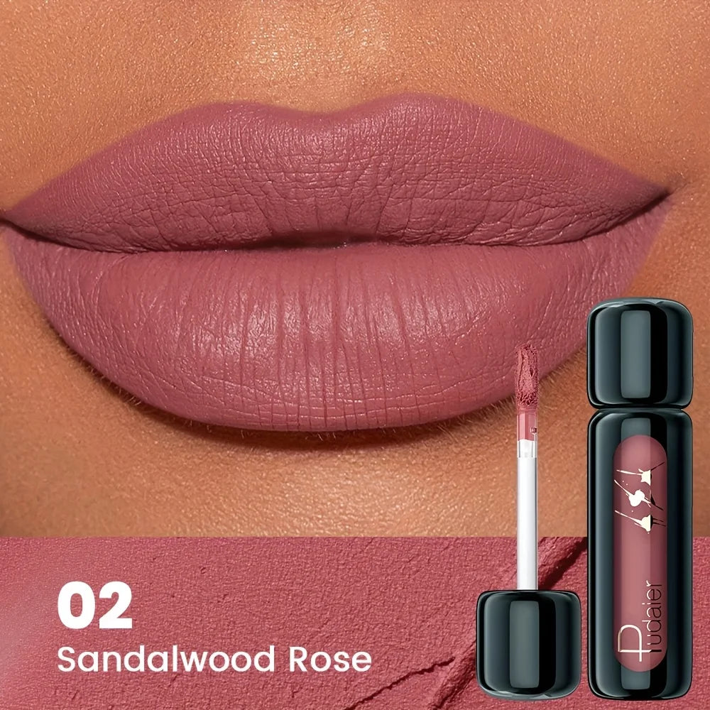 Soft Velvet Matte Lip Mud – Full Coverage, Comfortable Wear