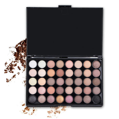 40 Shades Nude Eye Makeup Palette with Brushes