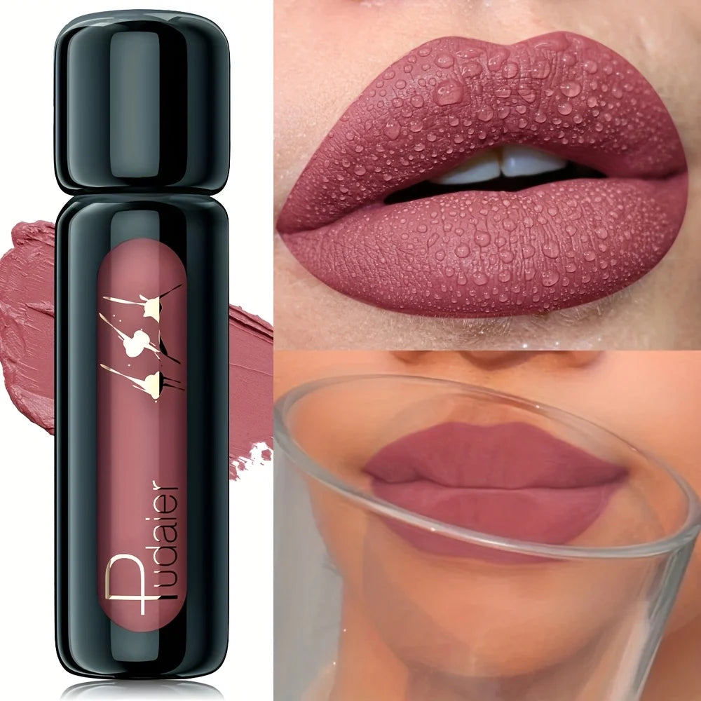 Soft Velvet Matte Lip Mud – Full Coverage, Comfortable Wear