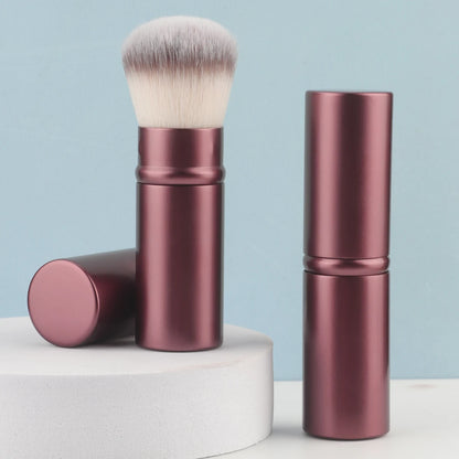 Portable Retractable Makeup Brush – Smooth Powder Application