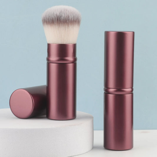Portable Retractable Makeup Brush – Smooth Powder Application