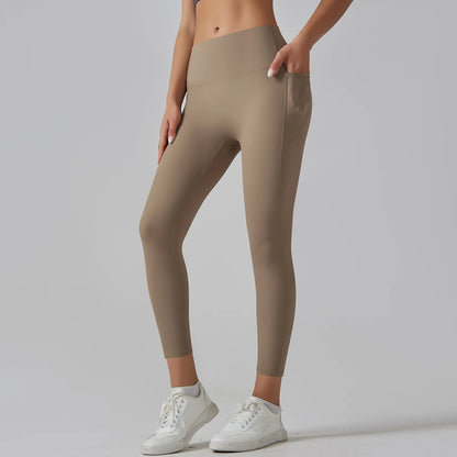 Women’s Sports Leggings – High Waist & Pockets