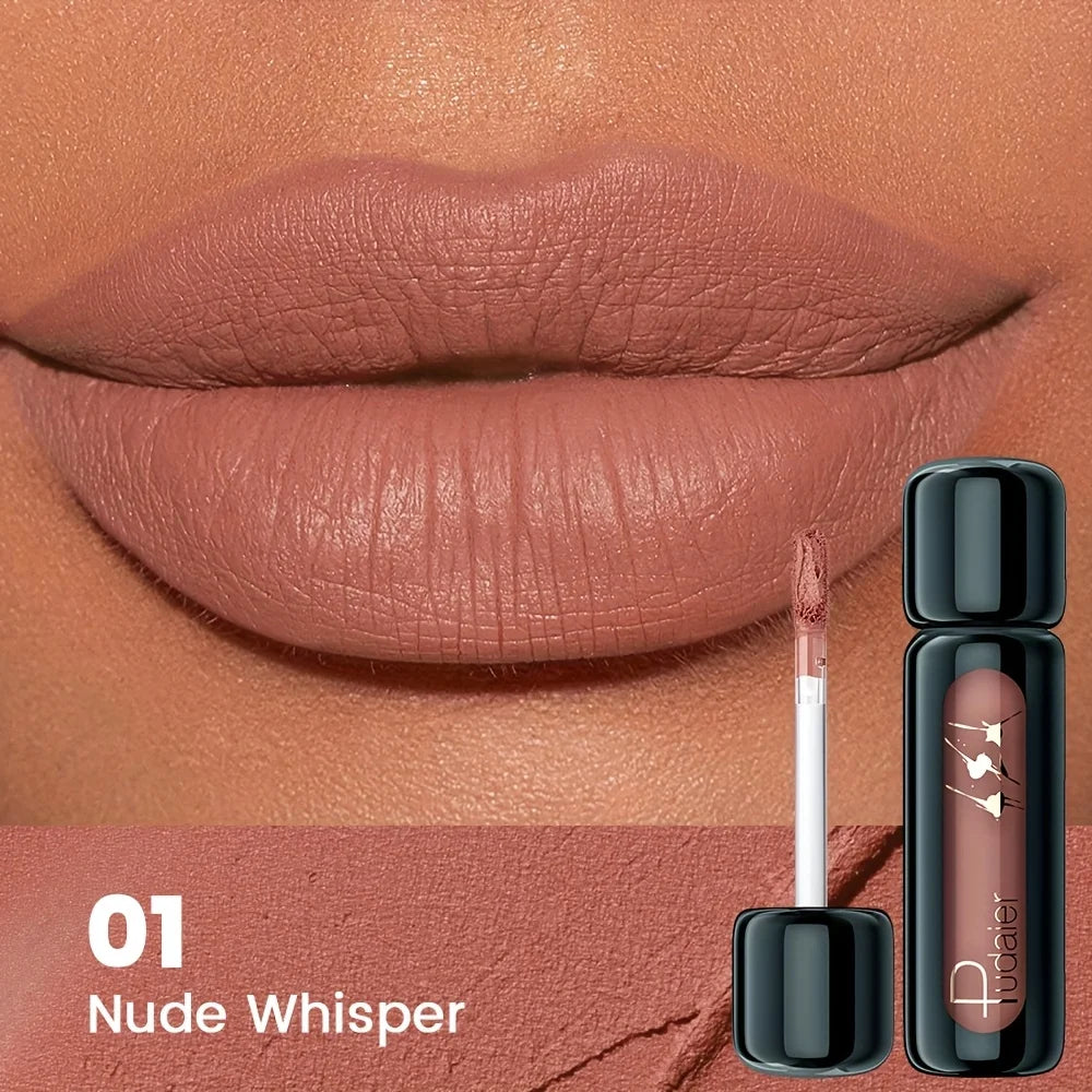 Soft Velvet Matte Lip Mud – Full Coverage, Comfortable Wear