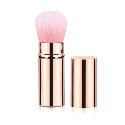 Portable Retractable Makeup Brush – Smooth Powder Application