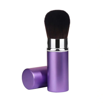 Portable Retractable Makeup Brush – Smooth Powder Application